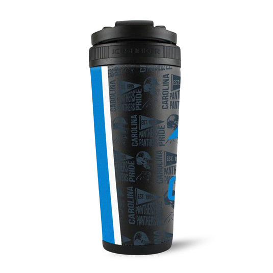 Ice Shaker - Officially Licensed Carolina Panthers 26oz Ice Shaker