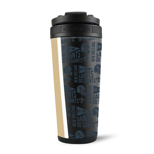Ice Shaker - Officially Licensed New Orleans Saints 4D Ice Shaker