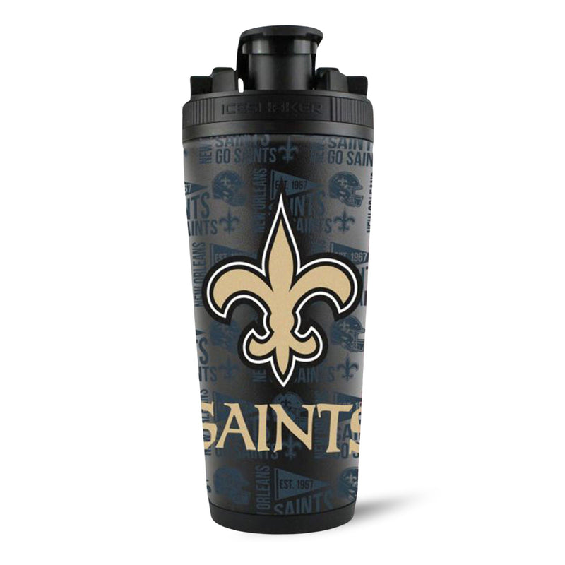 Load image into Gallery viewer, Ice Shaker - Officially Licensed New Orleans Saints 4D Ice Shaker
