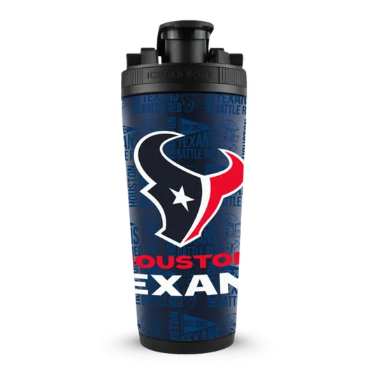 Ice Shaker - Officially Licensed Houston Texans 26oz Ice Shaker
