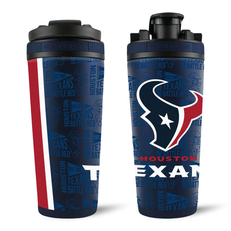 Load image into Gallery viewer, Ice Shaker - Officially Licensed Houston Texans 4D Ice Shaker
