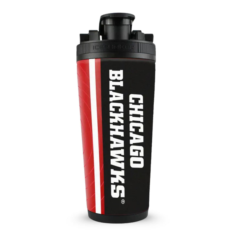 Load image into Gallery viewer, Ice Shaker - Officially Licensed Chicago Blackhawks 26oz Ice Shaker

