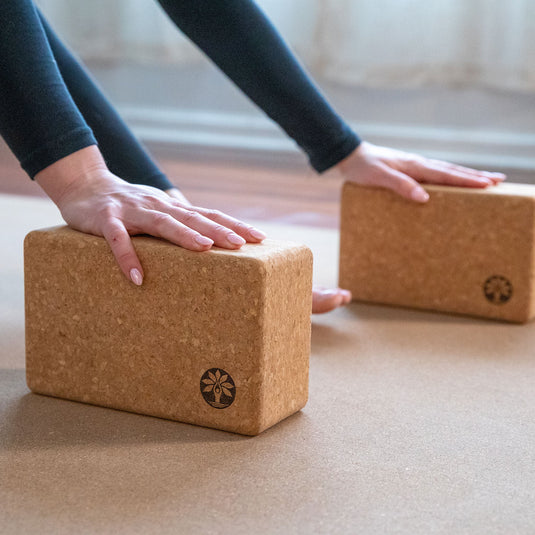 Yoloha Yoga - Cork Yoga Block Set