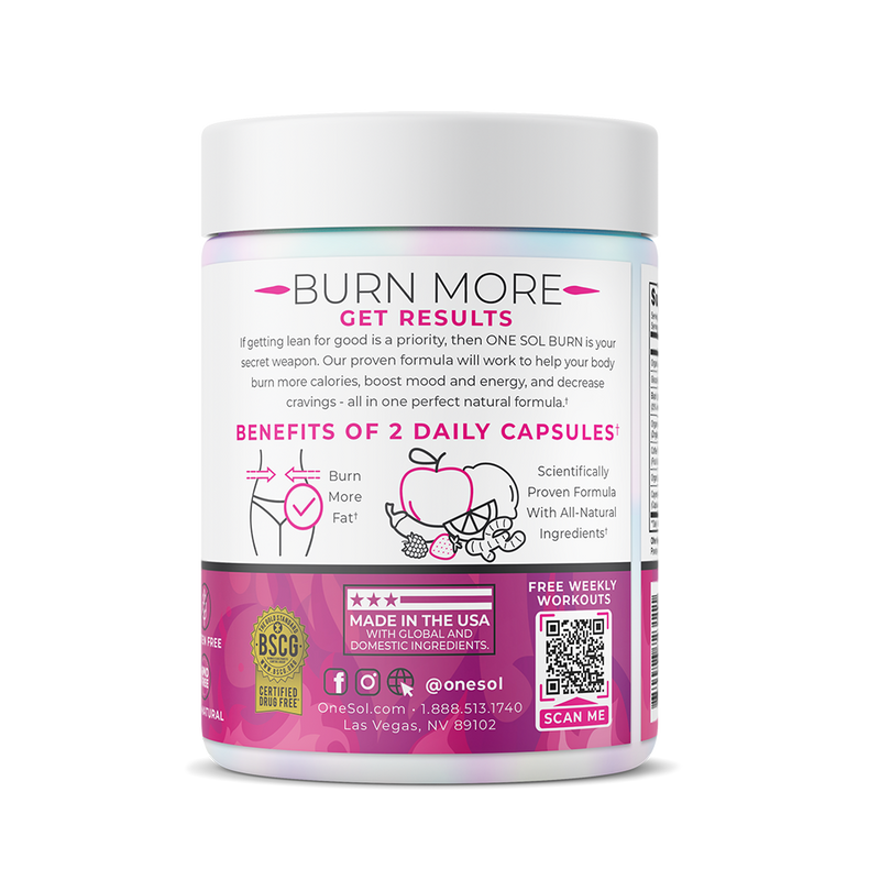 Load image into Gallery viewer, One Sol - Burn Natural Fat Burner
