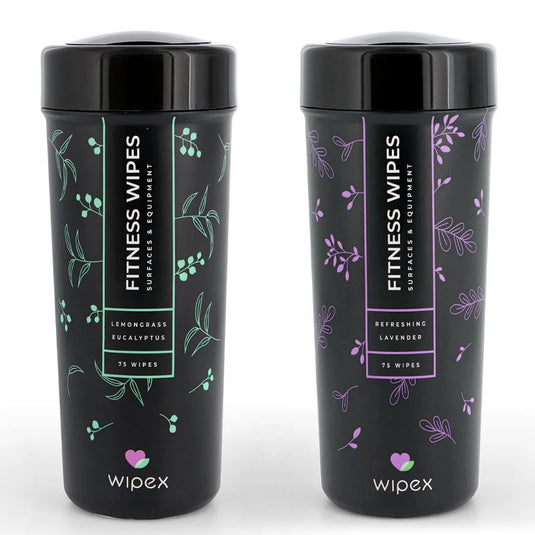 Wipex Co. - Natural Fitness Equipment Wipes – Safe on Skin, Essential Oil Formula