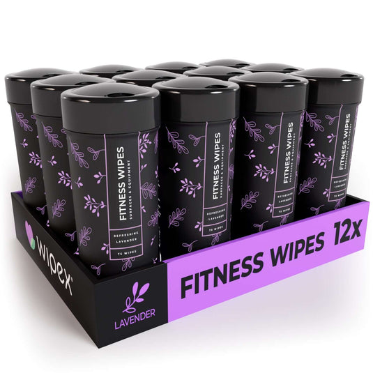 Wipex Co. - Natural Fitness Equipment Wipes – Safe on Skin, Essential Oil Formula