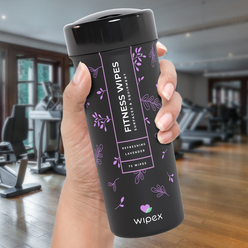 Load image into Gallery viewer, Wipex Co. - Natural Fitness Equipment Wipes – Safe on Skin, Essential Oil Formula
