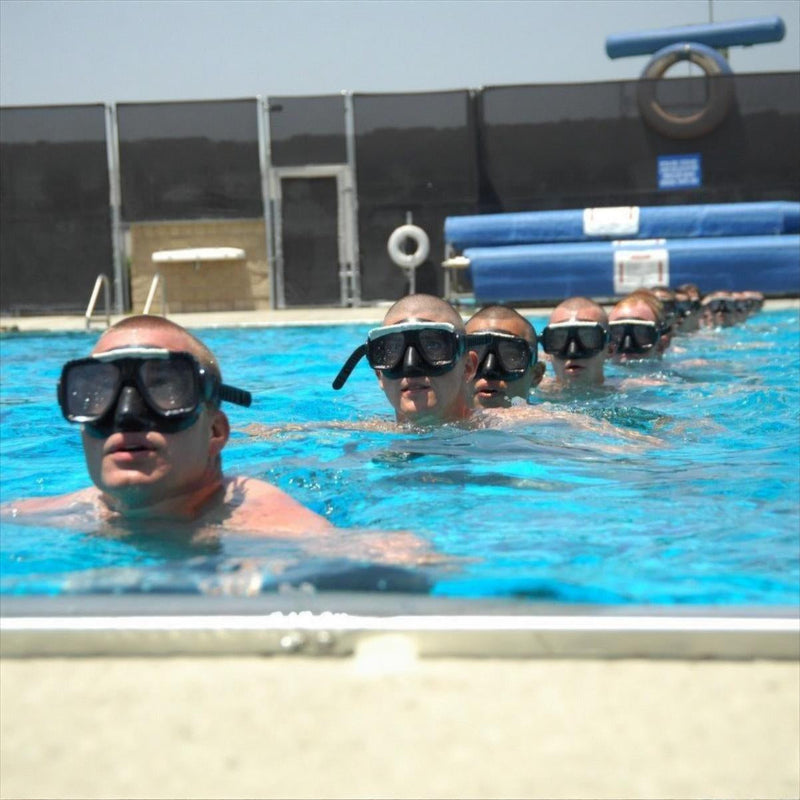 Load image into Gallery viewer, Ataclete - Ataclete Low-Volume BUDS Twin Lens Dive Mask &amp; Snorkel Combo
