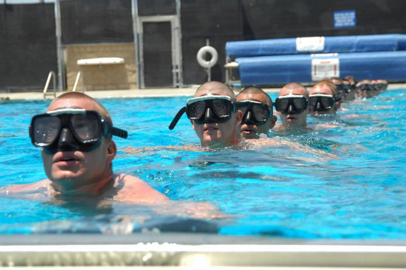 Load image into Gallery viewer, Ataclete - Ataclete Low-Volume BUDS Twin Lens Dive Mask &amp; Snorkel Combo
