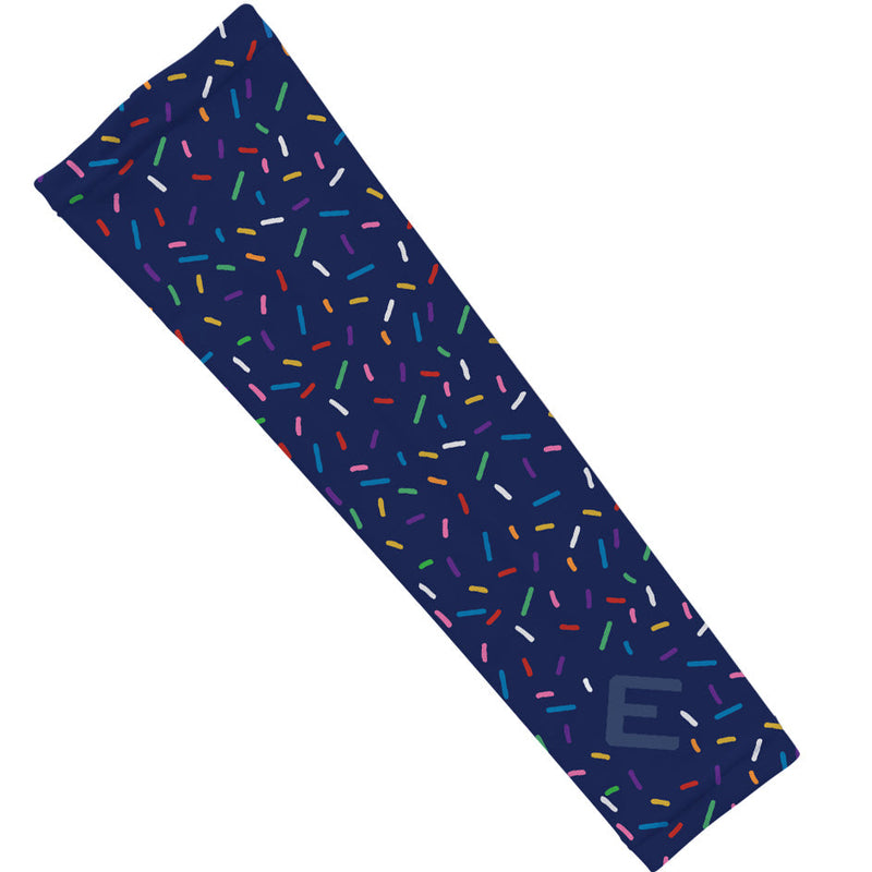 Load image into Gallery viewer, Elite Athletic Gear - Navy Sprinkles Arm Sleeve
