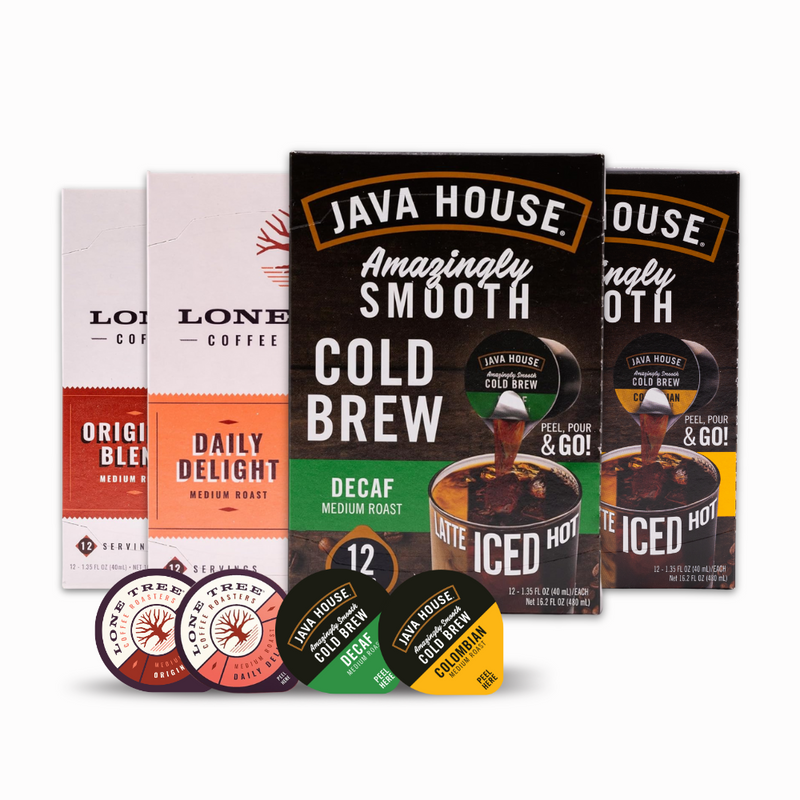 Load image into Gallery viewer, Java House - Lone Tree Coffee Roasters - Medium Roast Daily Delight - Coffee Bundle
