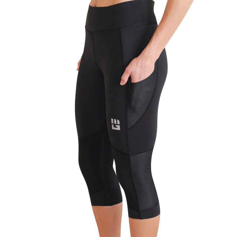 Load image into Gallery viewer, Women&#39;s Flex-Fit Compression Capri Leggings
