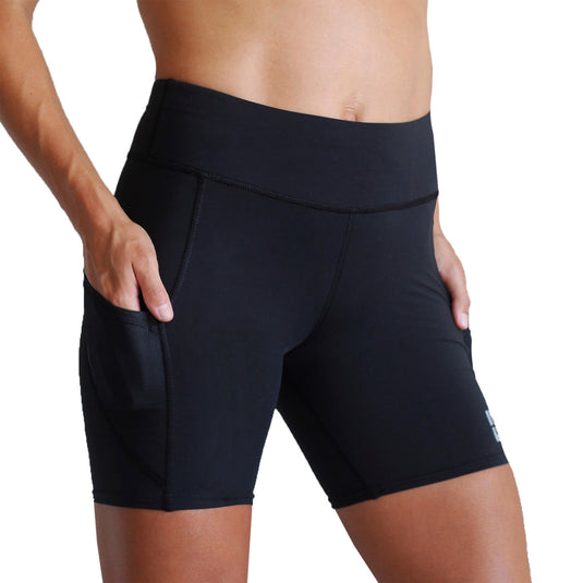MudGear - Women's Flex-Fit Compression Shorts 6-inch Inseam