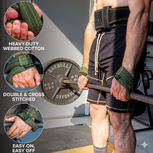 Serious Steel Fitness - Figure 8 Lifting Straps