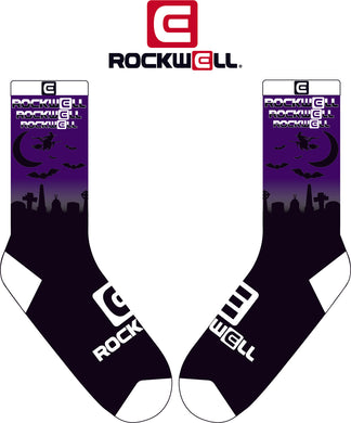 Rockwell Time - Crew Socks - Night Sky Witch