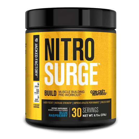 Jacked Factory - Nitrosurge Build - Muscle Building Pre-Workout