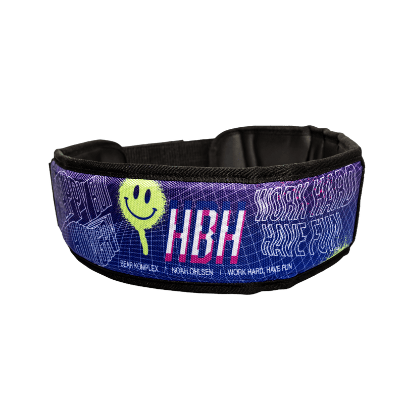 Load image into Gallery viewer, Bear KompleX - Bear KompleX &quot;APEX&quot; Premium Leather Belt - Noah Ohlsen &quot;Happy But Hungry&quot;
