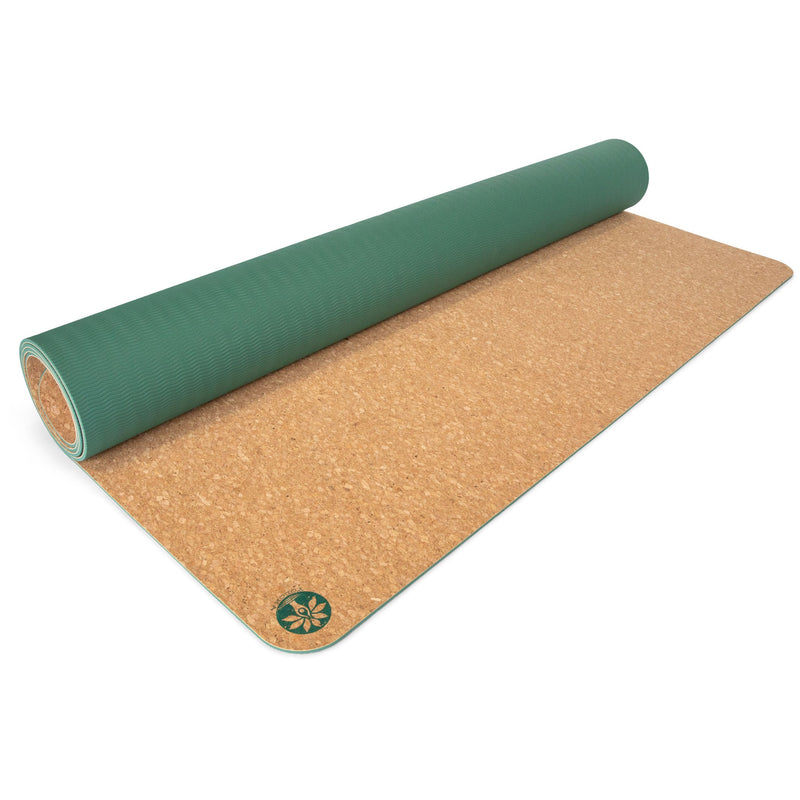 Load image into Gallery viewer, Yoloha Yoga - Pond of Harmony Nomad XL Cork Yoga Mat

