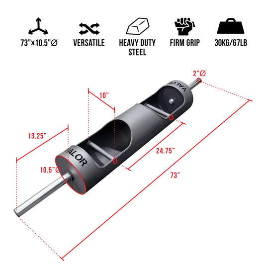 Valor Fitness - Strongman Log Bar