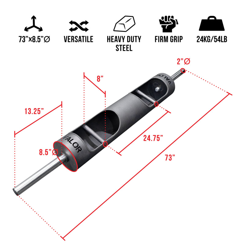 Load image into Gallery viewer, Valor Fitness - Strongman Log Bar

