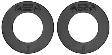 Micro Gainz - Olympic Size Fractional Weight Plates Pair of .25LB Plates