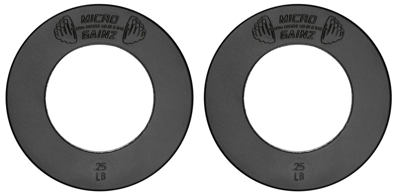 Load image into Gallery viewer, Micro Gainz Olympic Size Fractional Weight Plates Pair of .25LB Plates
