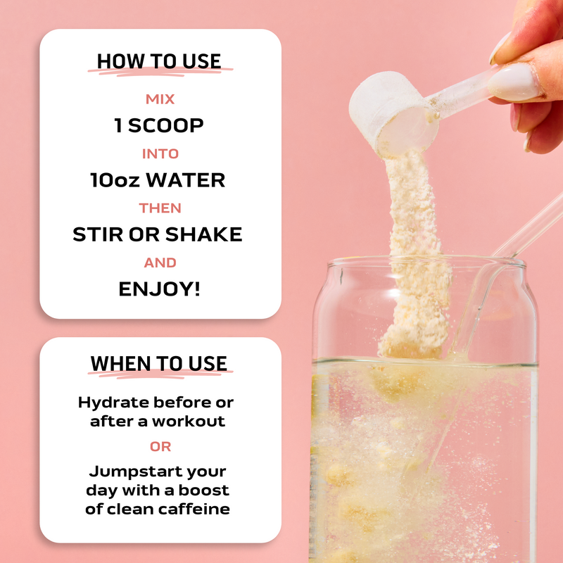 Load image into Gallery viewer, Ascent Clean Hydration + Energy - how to use
