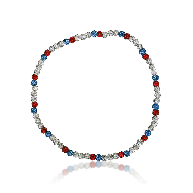 Load image into Gallery viewer, Elite Athletic Gear - Old Glory Bead Necklace
