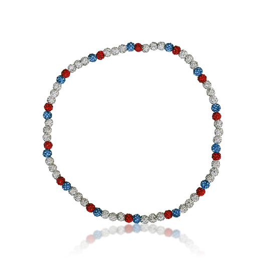 Elite Athletic Gear - Old Glory Bead Necklace