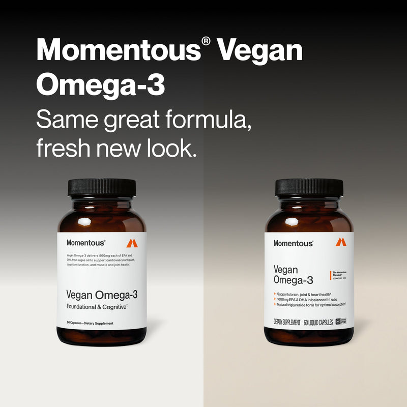 Load image into Gallery viewer, Momentous - Vegan Omega-3 - Vitamins &amp; Supplements
