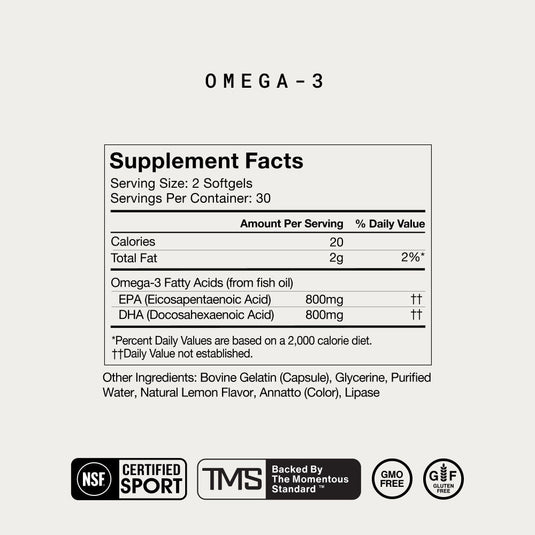 Momentous - The Momentous Three - Protein Supplements