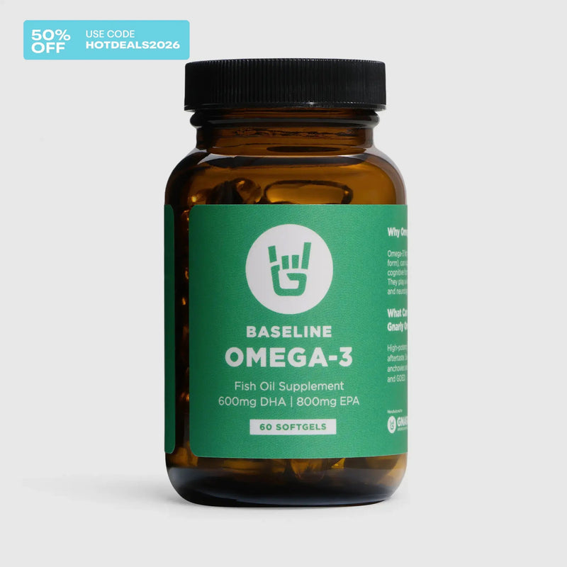 Load image into Gallery viewer, Gnarly Baseline Omega-3 - Marketing Shot
