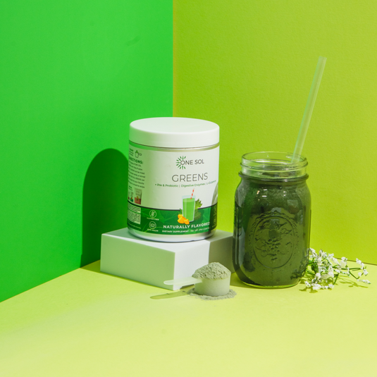 One Sol - Greens + Pre & Probiotic with Digestive Enzymes