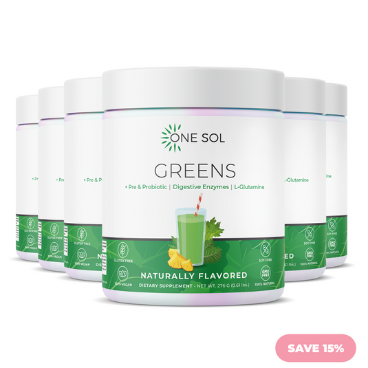 One Sol - Greens + Pre & Probiotic with Digestive Enzymes