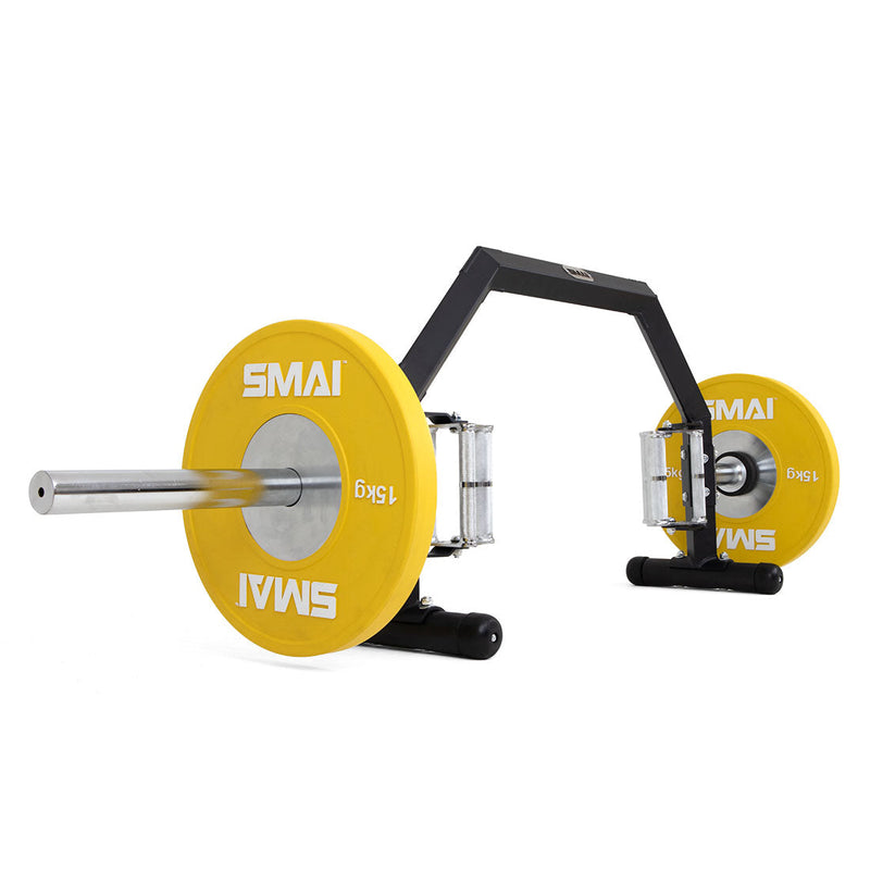 Load image into Gallery viewer, SMAI - Open Hex Trap Bar with Rotating Handles - 3 Grip Sizes

