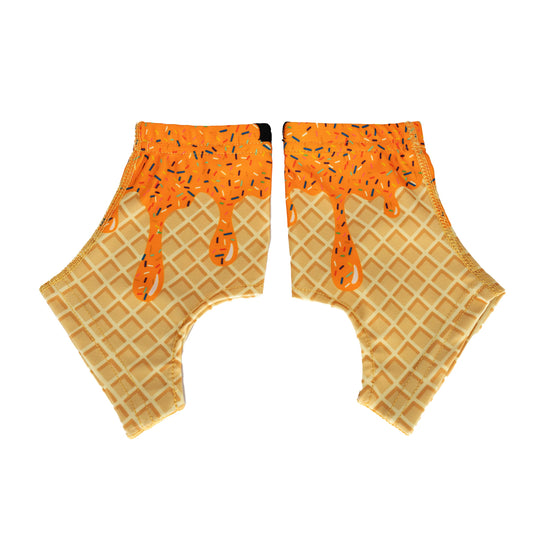 Elite Athletic Gear - Orange Ice Cream Cleat Covers