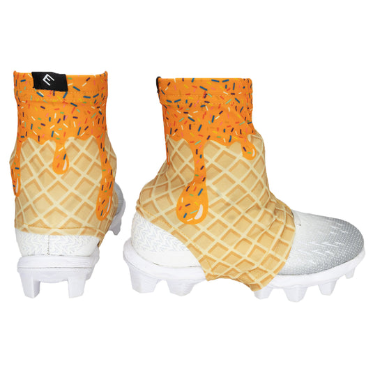 Elite Athletic Gear - Orange Ice Cream Cleat Covers