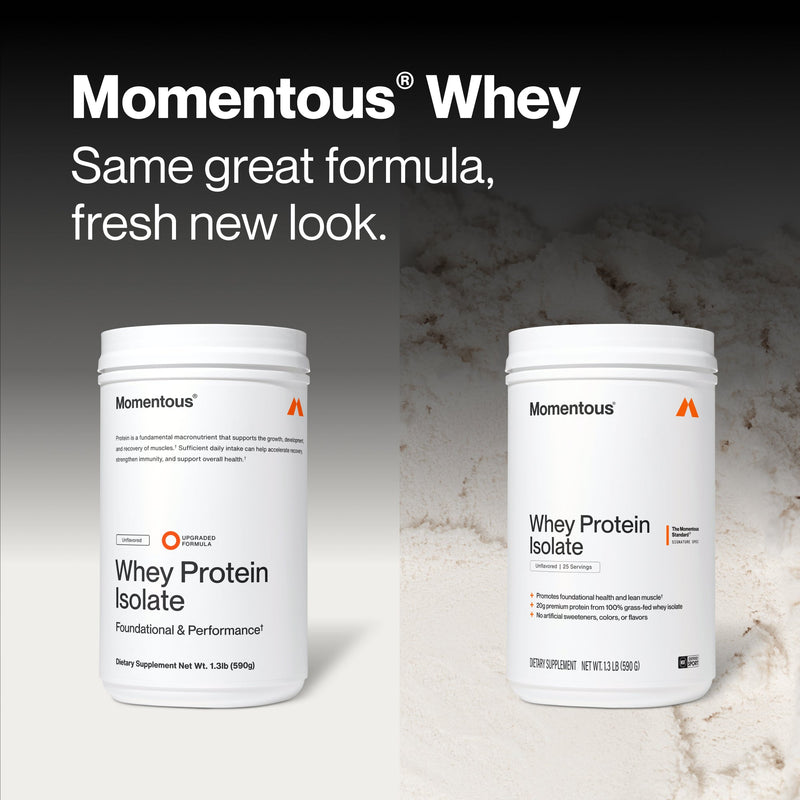 Load image into Gallery viewer, Momentous - Grass-Fed Whey Protein Isolate Powder
