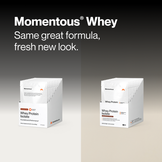 Momentous - Whey Protein Isolate 10-Travel Packs - Protein Supplements
