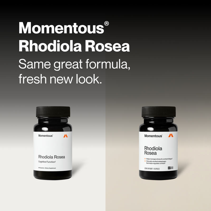 Load image into Gallery viewer, Momentous - Rhodiola Rosea - Vitamins &amp; Supplements
