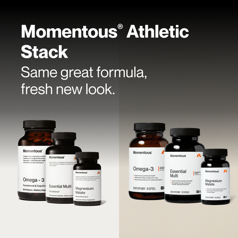 Load image into Gallery viewer, Momentous - Athletic Stack - Protein Supplements
