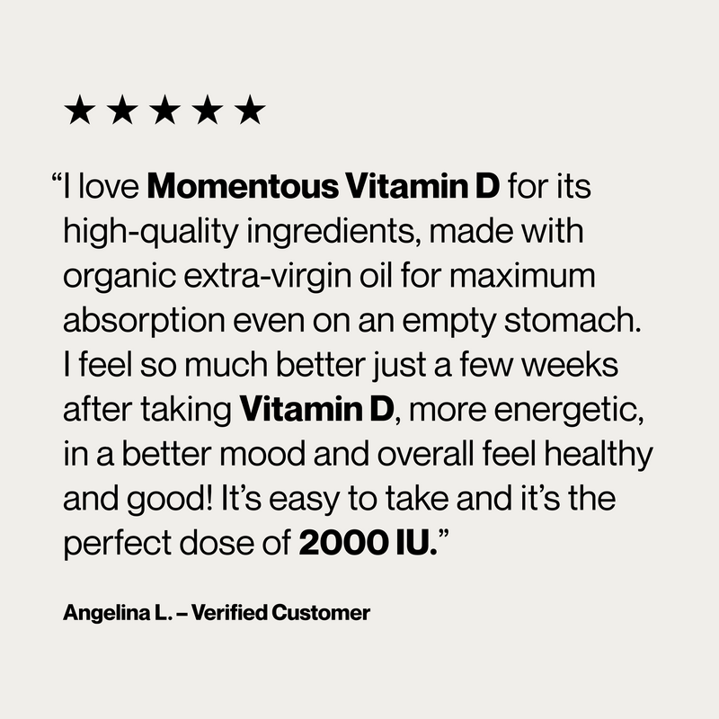 Load image into Gallery viewer, Momentous - Vitamin D3 2000 IU - Vitamins &amp; Supplements
