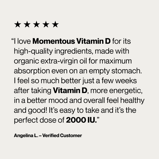 Momentous - Vitamin D3 2000 IU - Vitamins & Supplements
