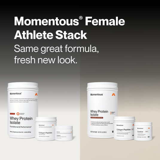 Momentous - Female Athlete Stack - Protein Supplements