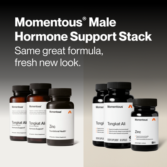 Momentous - Male Hormone Support Stack - Vitamins & Supplements
