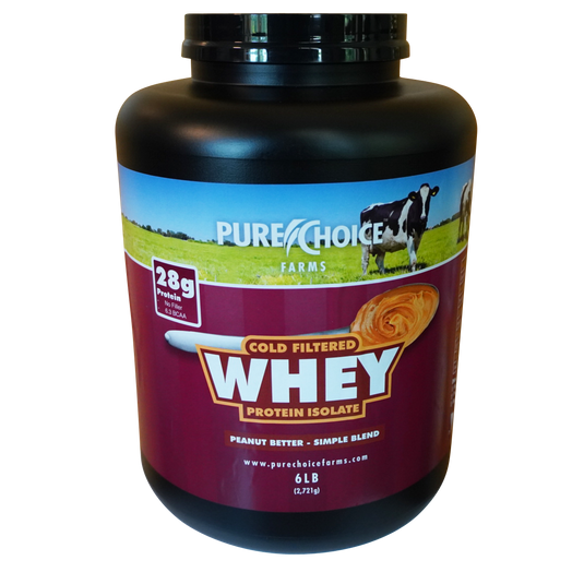 Pure Choice Farms - Whey Protein Isolate Peanut Better