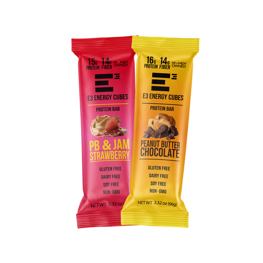 E3 Energy Cubes - Peanut Butter Lovers Pack (12 bars)