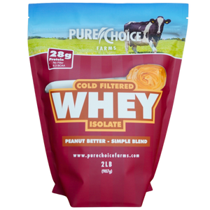 Pure Choice Farms - Whey Protein Isolate Peanut Better