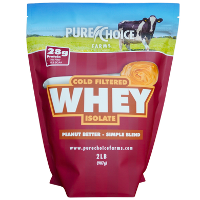 Pure Choice Farms - Whey Protein Isolate Peanut Better