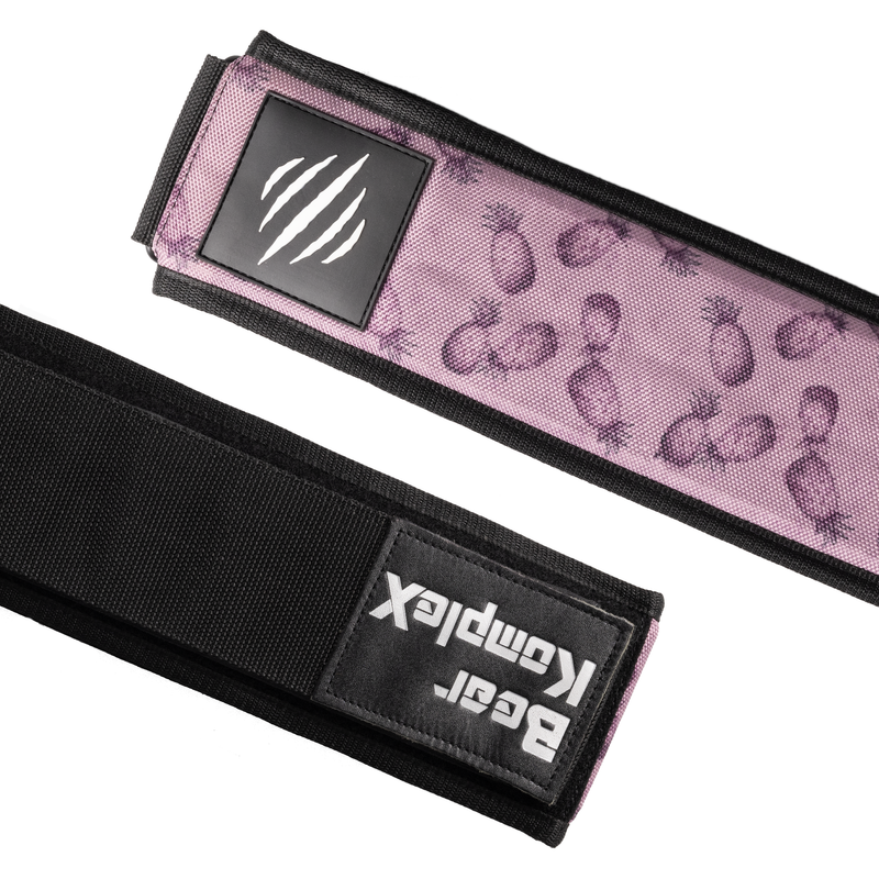 Load image into Gallery viewer, Bear KompleX - Bear KompleX &quot;APEX&quot; Premium Leather Belt - Bethany Flores Signature Pineapple
